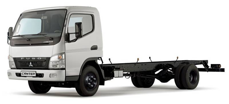 Фото автомобиля FUSO Canter шасси
